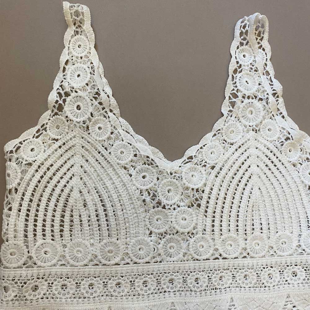 تاپ مجلسی زنانه قلاب بافی