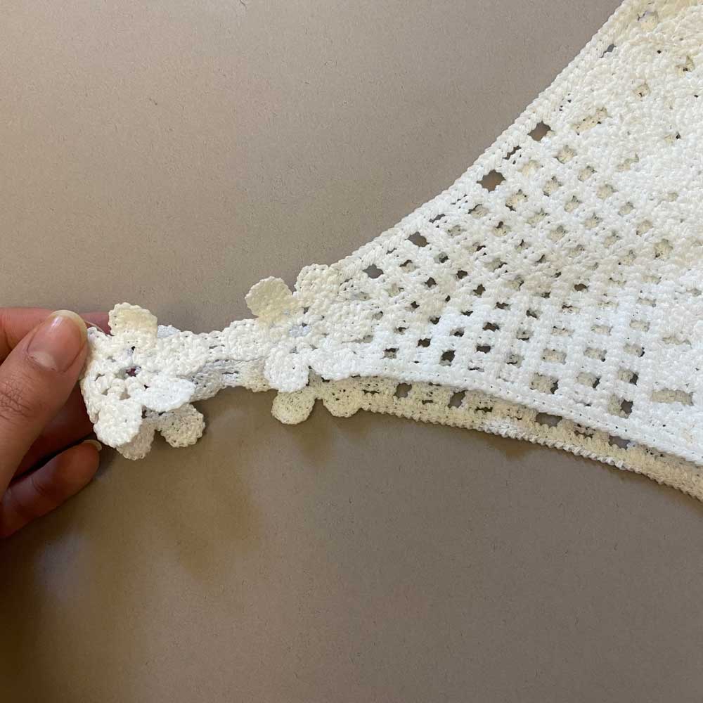 تاپ قلاب بافی شیک زنانه