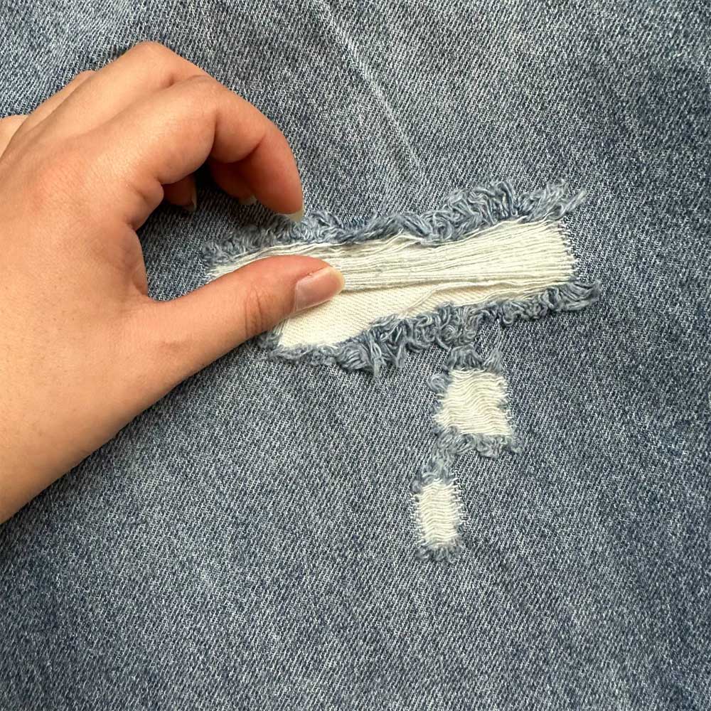 شلوار جین بگ زاپدار