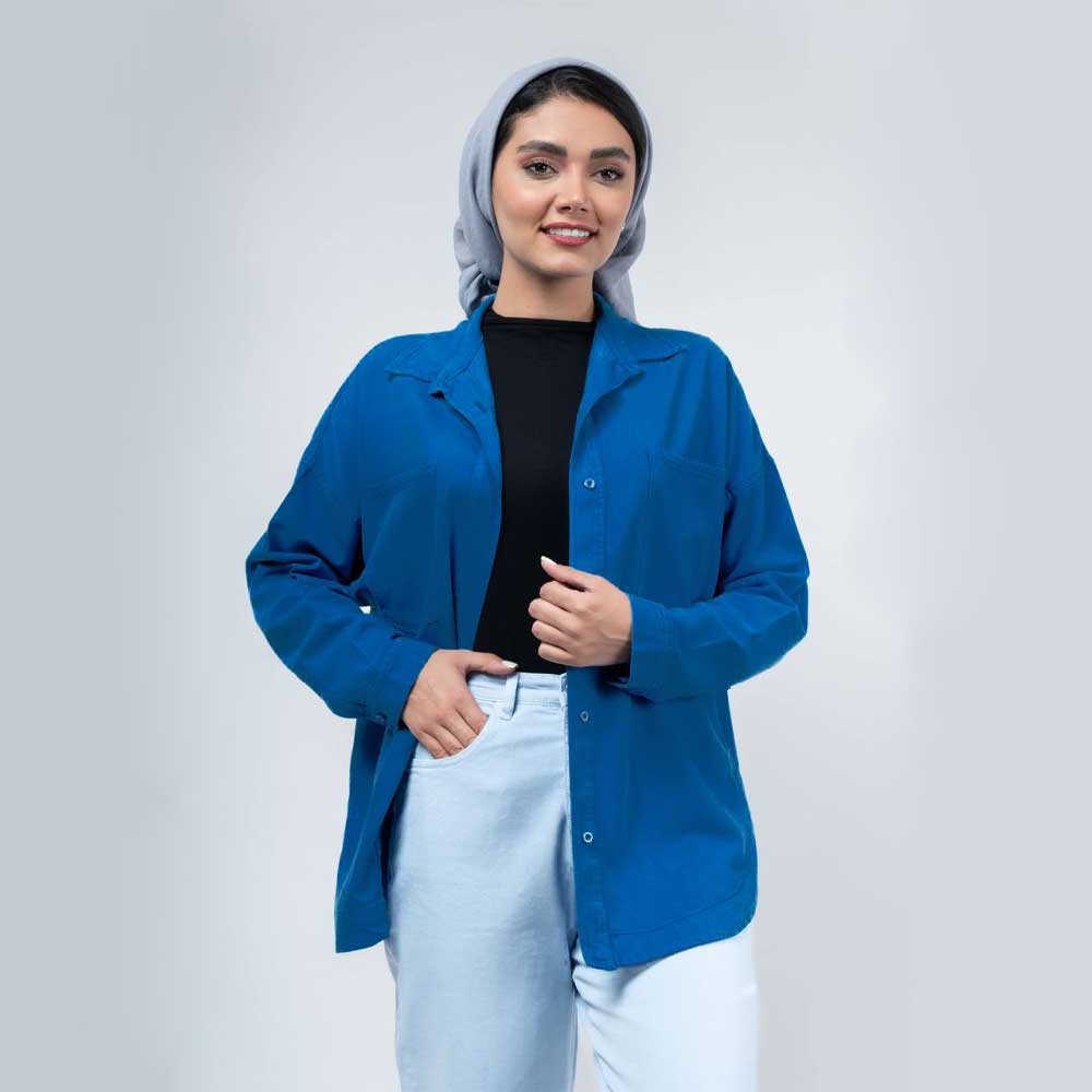 شومیز رویال کتان نخ